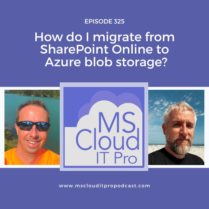 msclouditpro's tweet image. In Episode 325, @benstegink and @ciphertxt talk through their experiences with #MicrosoftLoop as it approaches its impending public preview and then dive into a question about how to approach a migration from #SharePointOnline to #Azureblobstorage.
bit.ly/3TheT1b