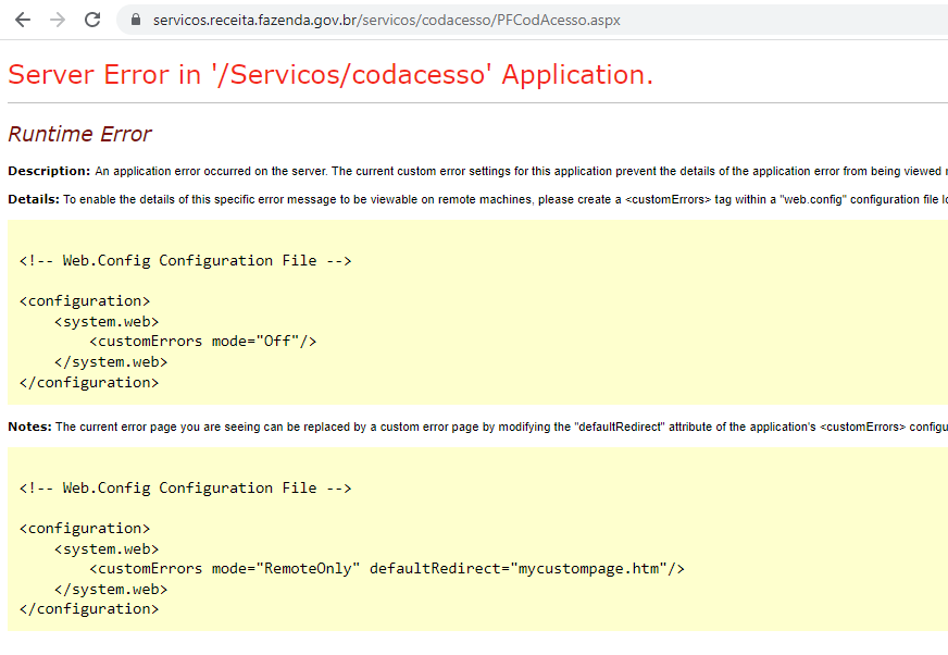 O ano é 2023 e ainda temos <a href="/devscansados/">Estamos tds cansados(as)</a> na <a href="/ReceitaFederal/">Receita Federal</a>