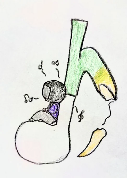 たちのちゃん(@piyo_hmz_10)の原画。掲載許可はいただいております。生産力がとにかくすごい。 
