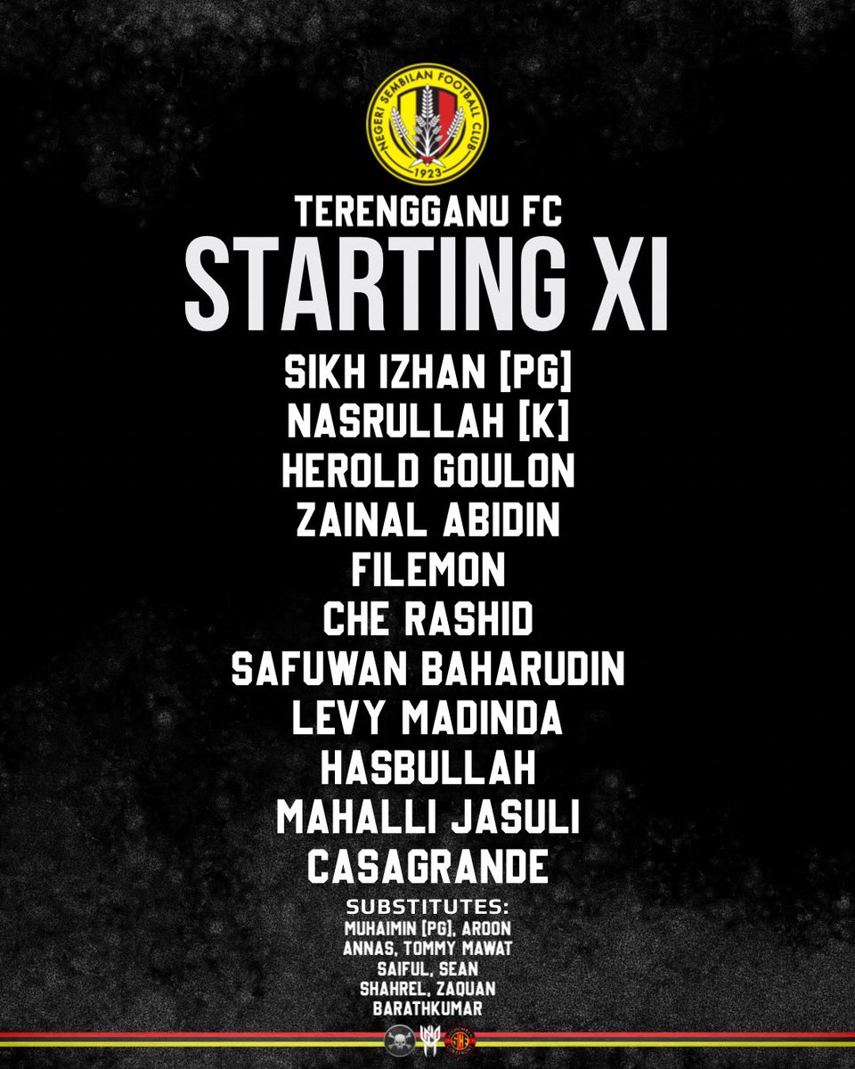 scf1416's tweet photo. Kesebelasan utama yang diturunkan oleh K Devan untuk perlawanan menentang Terengganu FC sebentar lagi. Dengan kembalinya Eky di bangku simpnan, semoga malam ini 3 mata buat pasukan. Ayuh pemain ! https://t.co/tyZNBkCYr5