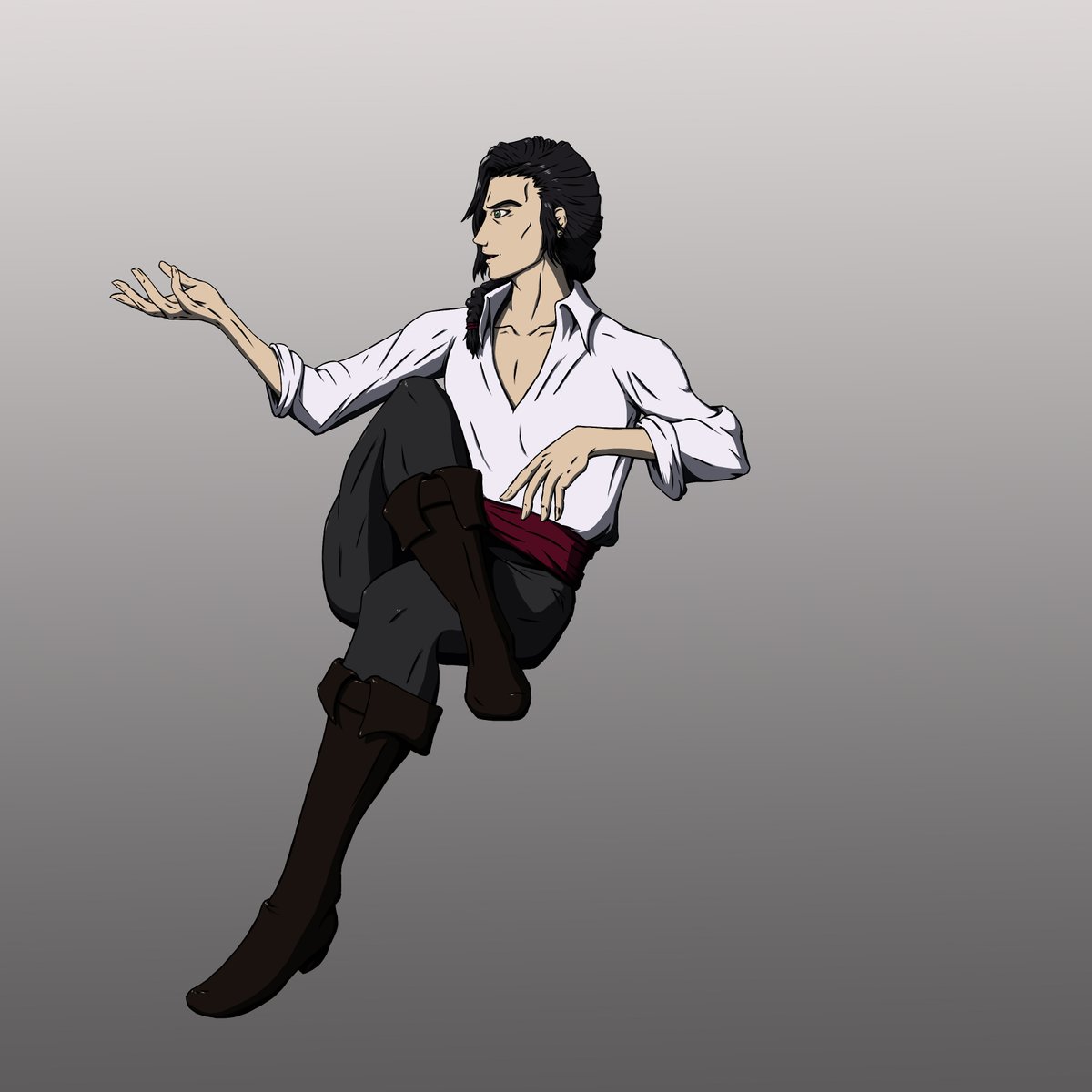 CarlosMoral2's tweet photo. Y como ya se ha publicado el estreno de Adrien, ya puedo subir este dibujo que hice cuando empecé a jugar con él. Un bardo medio vistani, más de pluma que de espada, pero listo para recoger en sus textos lo que va a pasar en Barovia
#oc #digitalart #dndart #dnd5e #stradh https://t.co/IJjxUtWygX