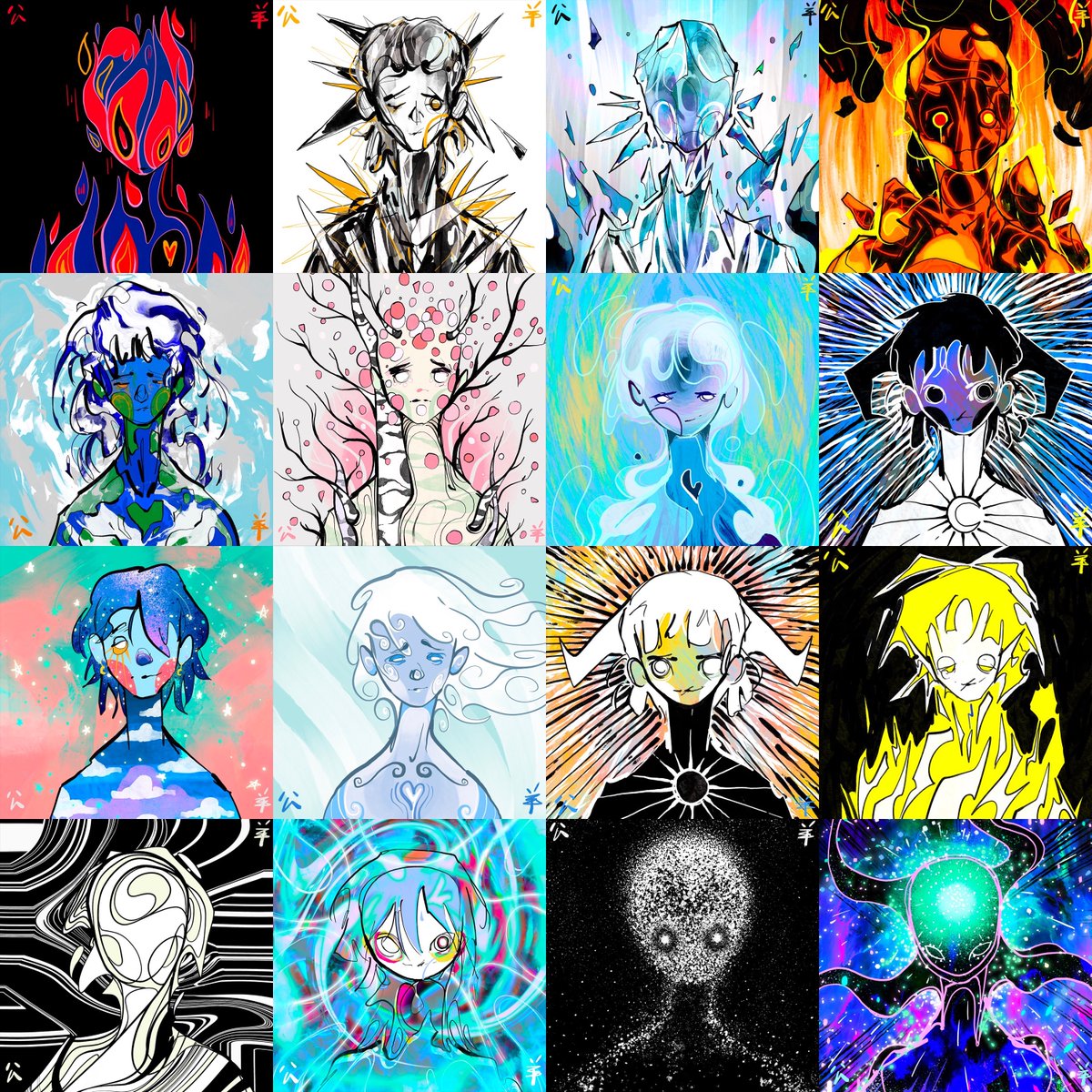 Elemxnts contract has been frozen 🧊 
meaning no more can ever be minted,
edition sizes are capped.

If you have a moment today, it would mean a lot if you took a look at the collection. Let me know if any specific piece connects with you.

opensea.io/collection/ele…