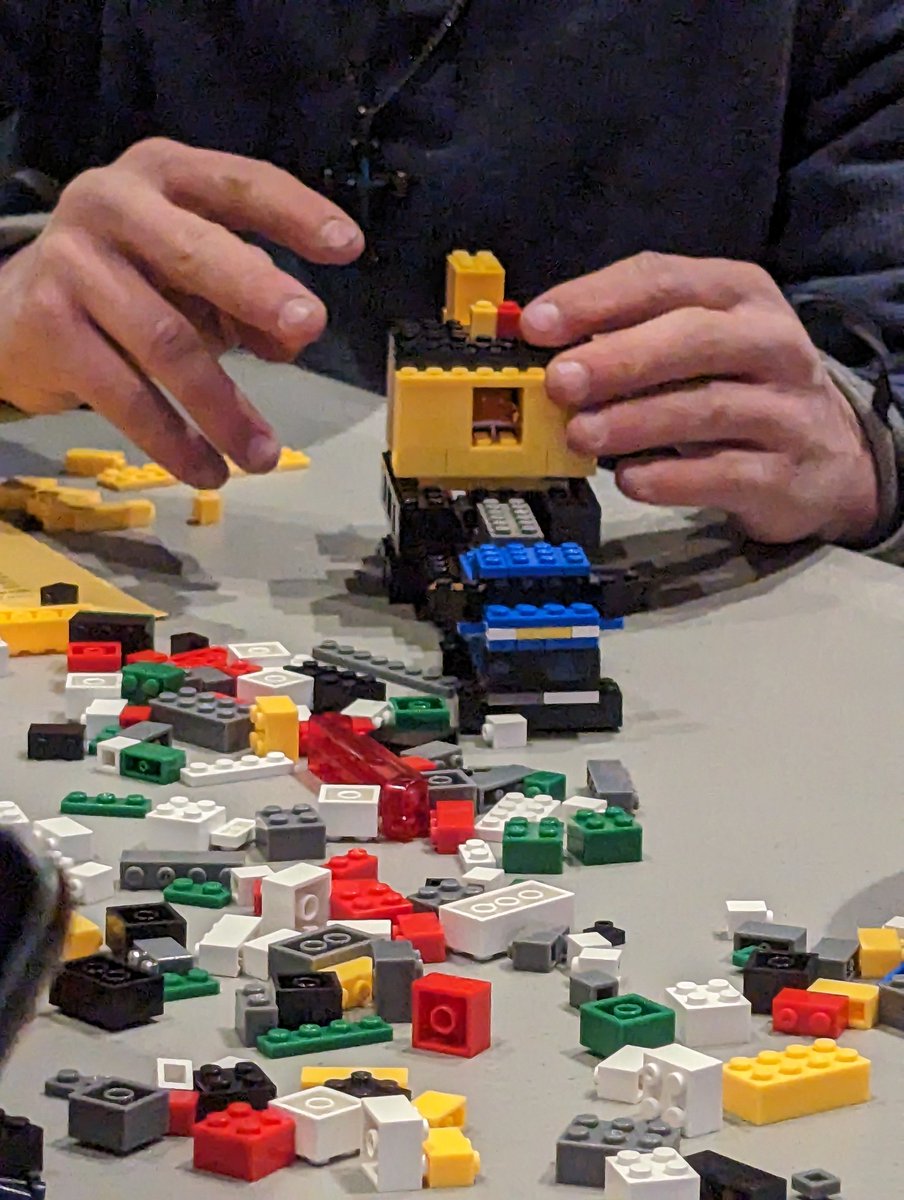 EHOVEct's tweet photo. We had a CTSO meeting were we raced to build a parade float to represent out lab we built a truck with a excavator on the back #EHOVEvips https://t.co/uIAFgnvuzD