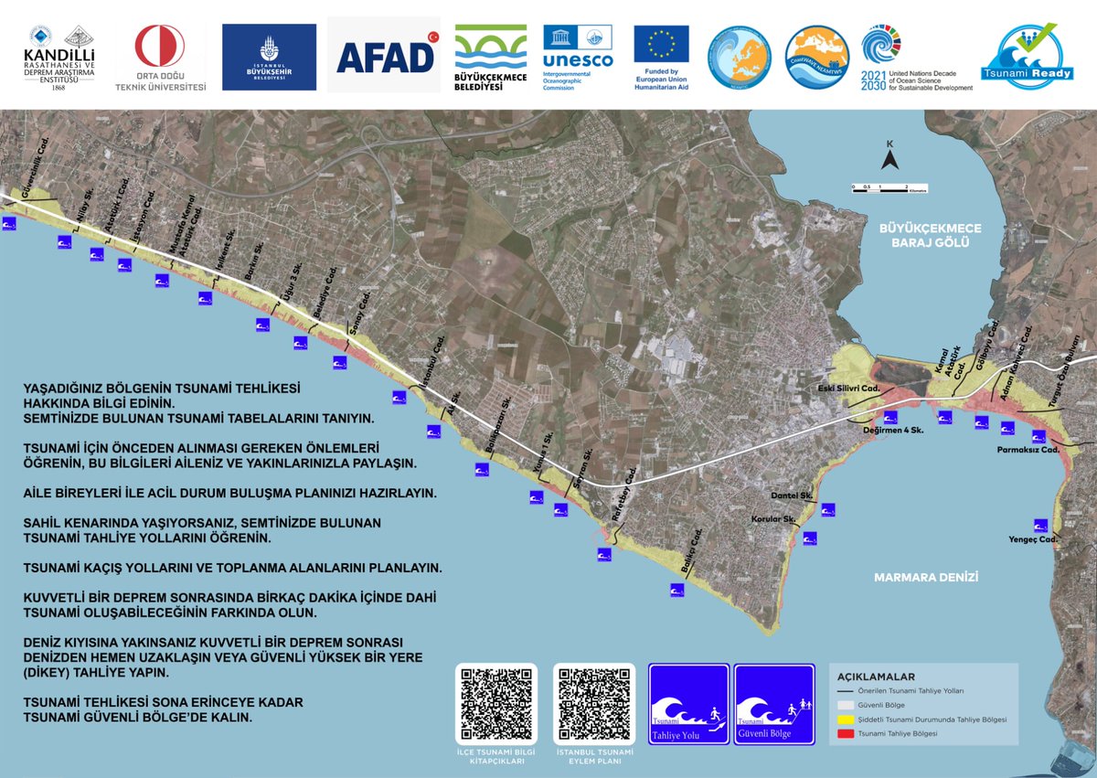 Boğaziçi Üniversitesi KRDAE @Kandilli_info ve Orta Doğu Teknik Üniversitesi’nin @METU_ODTU Türkiye adına ortaklaşa yer aldığı #CoastWAVE projesi kapsamında 15 Mart 2023 tarihinde Tsunami Farkındalık ve Bilgilendirme Toplantısı düzenlenmiştir. @HalukOzener @ayalciner #TsunamiReady