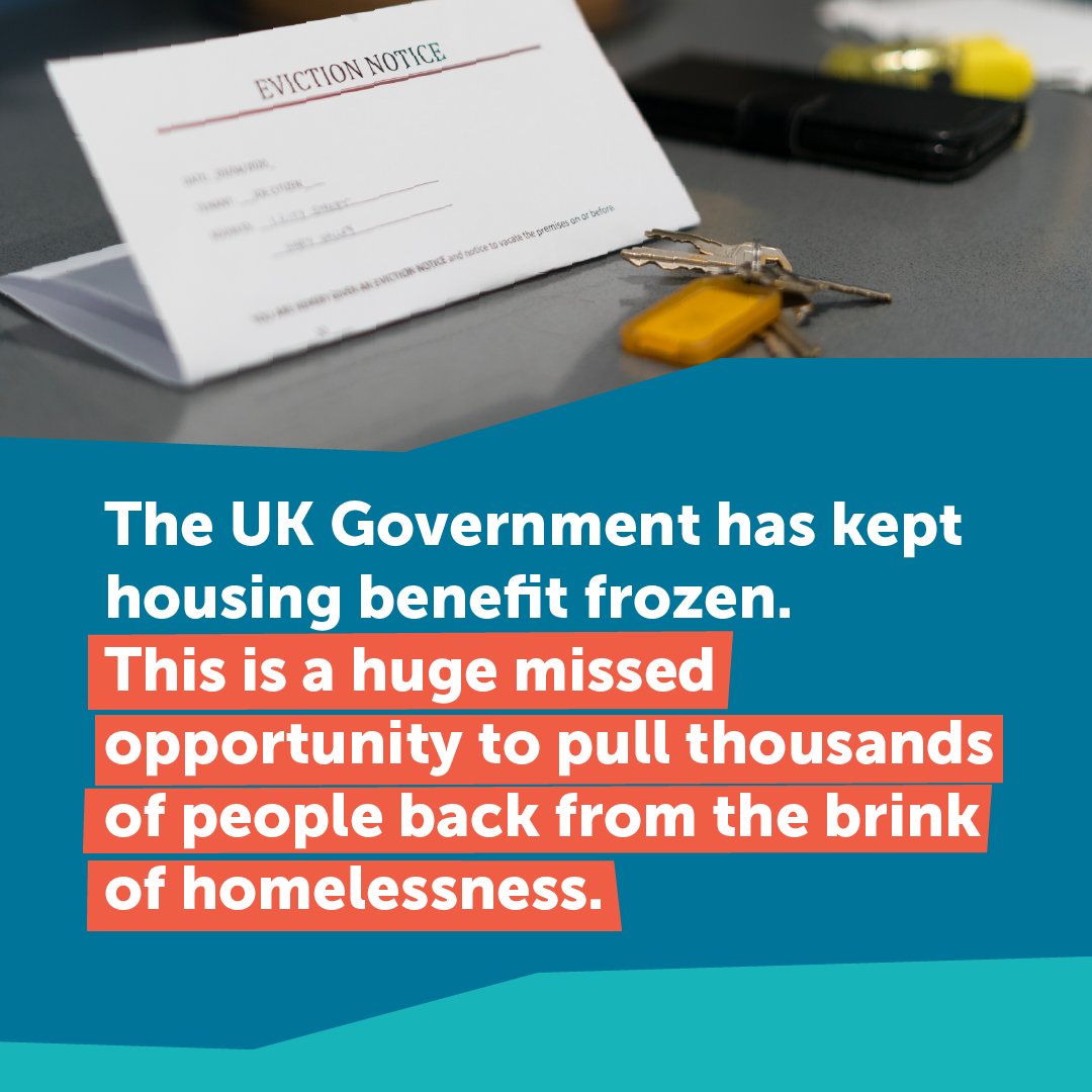 crisis_uk's tweet photo. By keeping housing benefit frozen the UK Government has missed a crucial opportunity to prevent thousands more people becoming homeless. 

They must urgently reconsider their approach and increase housing benefit in line with rising rents. https://t.co/HF89rTNqFz #SpringBudget https://t.co/audSrhdhnn