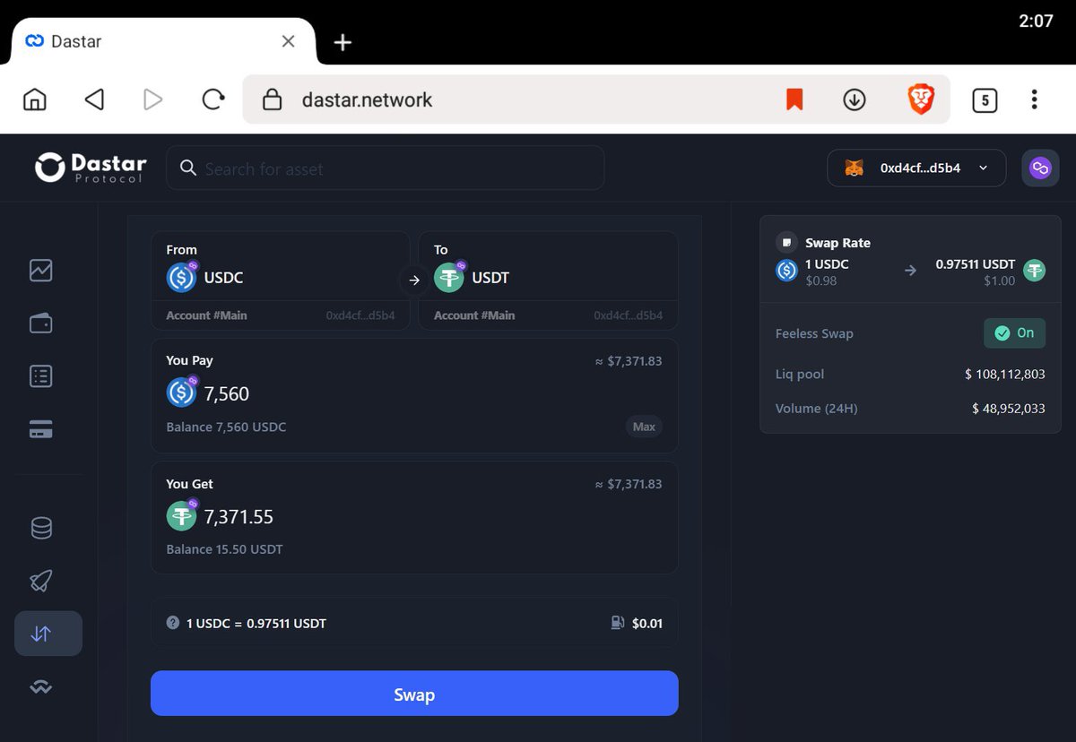 AnyaMoore98's tweet photo. @philip30964 Do I swap all my USDC with 0.97$ or is there better rate ? https://t.co/w8cq9f2eEW