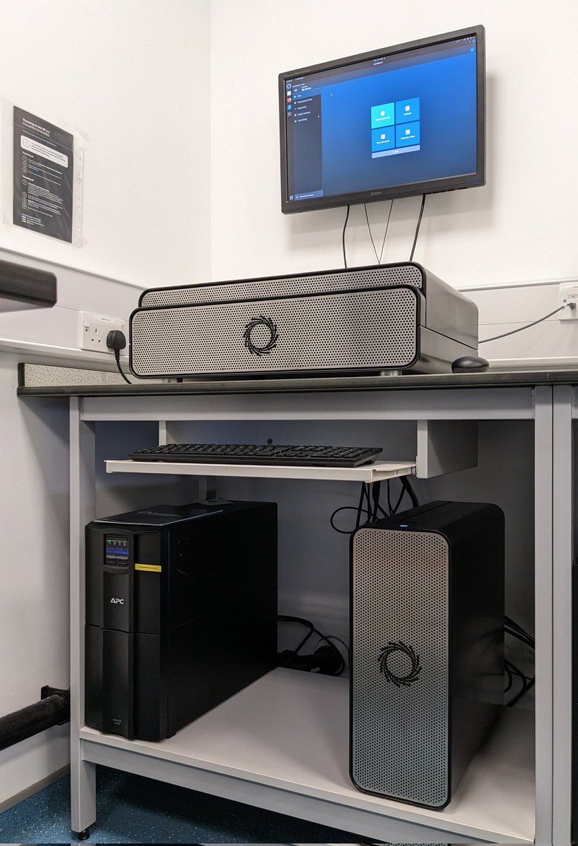 Really looking forward to expanding our sequencing capability to support single-molecule, long-read applications in the weeks and months ahead 🧬🧬😍 @NCL_GCF @nanopore @nubiosciences @UniofNewcastle #PromethION