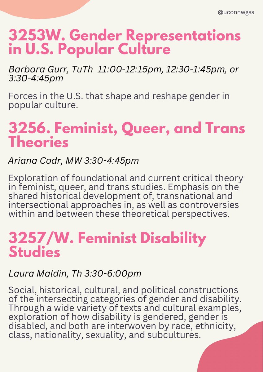 It’s already that time of year! Check out our Fall 2023 Course Handbook (upper level classes) below and start planning your schedule! (1/2)