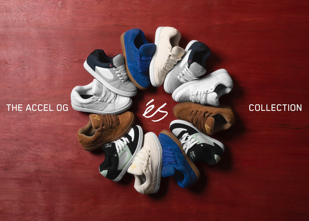 The Accel OG 👟

Quite possibly the most iconic skate shoe of all time - The Accel OG - fully stocked in all sizes from 5-15 now on esskateboarding.com and at your local skate shop.
👟 #eS_Accel_OG