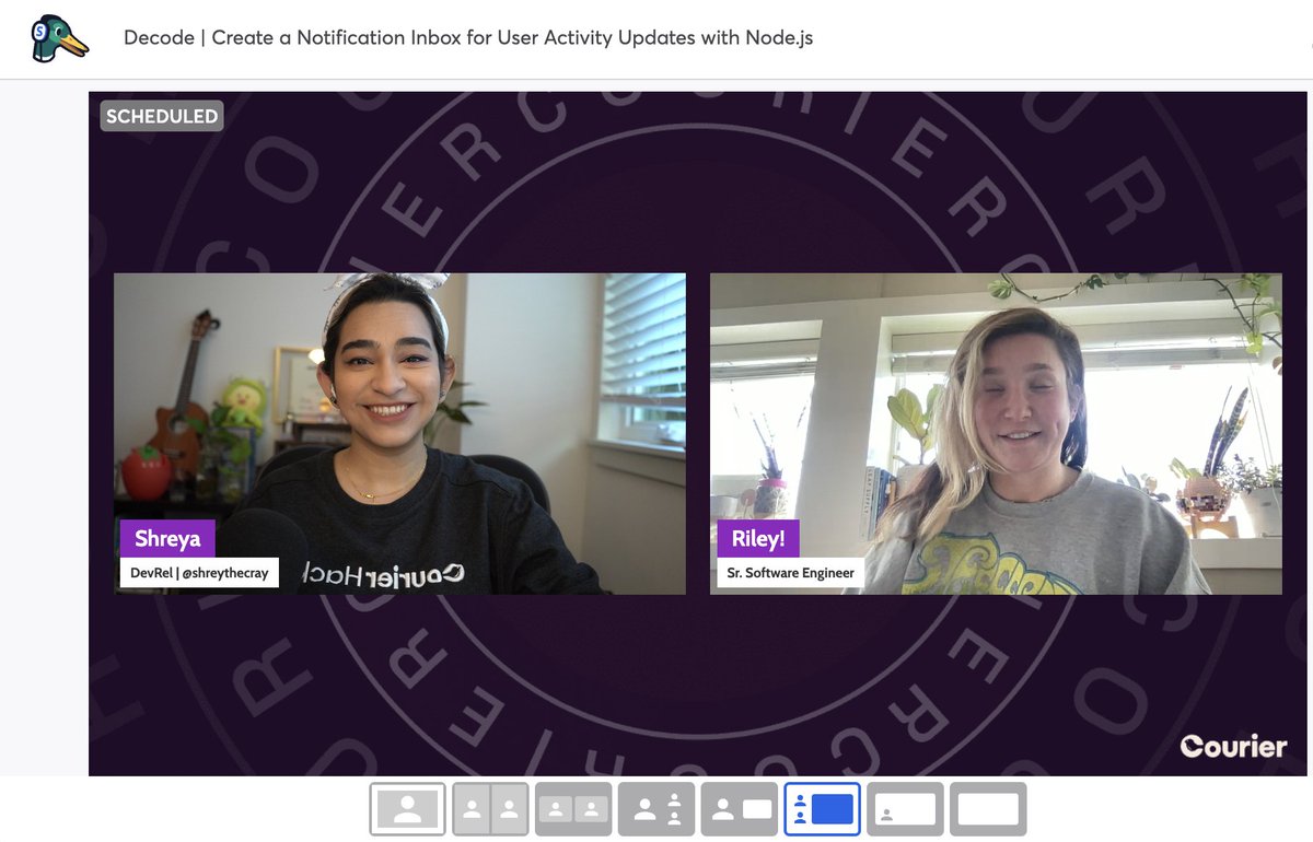 trycourier's tweet photo. We’re live now with @shreythecray Riley, and special guest doggy Blue!

Join us here: 
https://t.co/vlqBbmD3nN

#notifications #webdevelopment #livecoding #platformengineers #platformengineering #useractivity #alerts https://t.co/ZFkzDtZjOZ
