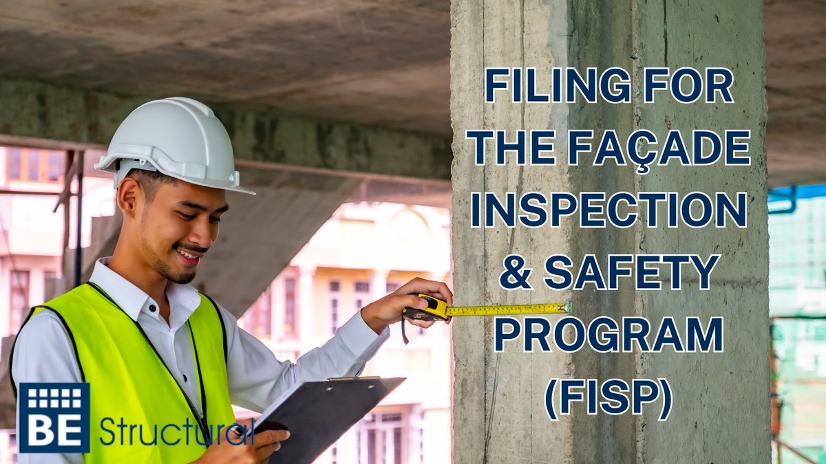 Filing your FISP report isn’t difficult when you have the help of façade engineering consultants. Learn more at bestructural.com/filing-facade-… .
#bestructural #architizer #archdail #engineering #technology