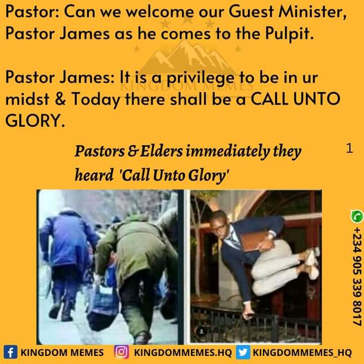 KingdomMemes_hq's tweet photo. The Pastors even attempted to run away!😂

PICTURE STORY OF THE DAY!  Enjoy😊🥂
Which slide is your fave?

#Kmite 
#UncleKM https://t.co/PFEwKsC5hv