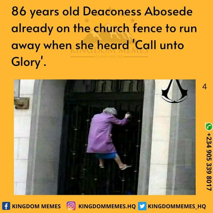 KingdomMemes_hq's tweet photo. The Pastors even attempted to run away!😂

PICTURE STORY OF THE DAY!  Enjoy😊🥂
Which slide is your fave?

#Kmite 
#UncleKM https://t.co/PFEwKsC5hv