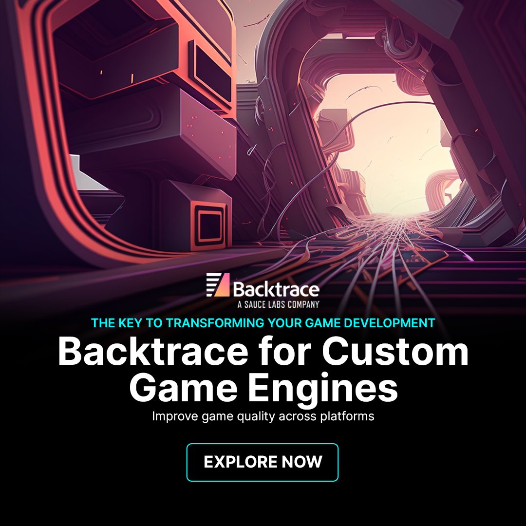 ➡Your game can be better with Backtrace for Custom Game Engines.

Backtrace’s ability to integrate with your game libraries can help improve the overall quality and user experience of your game. 🎮

Ready to try it for free? Visit ow.ly/43bq50NjClh 

#GameDevelopment