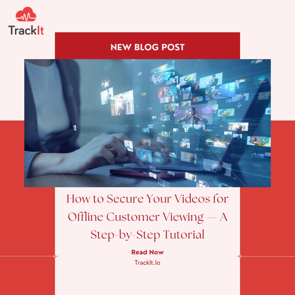 TrackItCloud's tweet photo. Secure your offline video playback! Learn how to provide DRM-protected video downloads with our step-by-step tutorial. 

Read Here: https://t.co/MYu4stIY2U

#videoprotection #DRM #offlineplayback #videoprotection #offlineplayback #videostreaming #videosecurity #contentprotection https://t.co/cWemxR5zP6