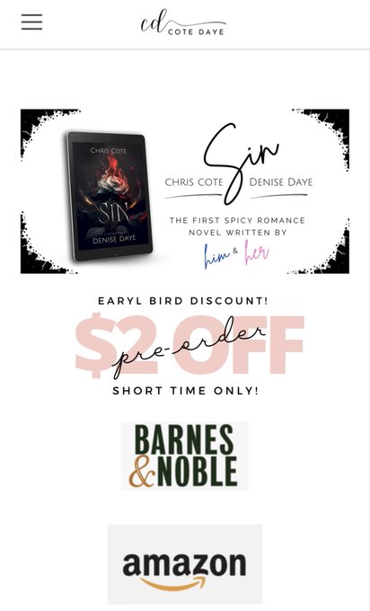 Website is up now ❤️📖 Subscribe to our newsletter to receive the latest infos about our book / preorder<a href="/tag/darkromance"class="tags"><span>#darkromance</span></a><a href="/tag/booktok"class="tags"><span>#booktok</span></a><a href="/tag/mafiaromance"class="tags"><span>#mafiaromance</span></a><a href="/tag/spicybooks"class="tags"><span>#spicybooks</span></a>