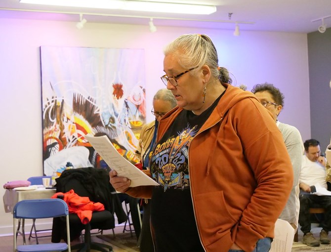 Spend an afternoon in The Drum at <a href="/TRPlymouth/">Theatre Royal Plymouth</a> this spring and hear the fascinating insights of Linda Coombs, author, historian, and culture keeper from the Wampanoag Tribe.

‘We Are The Land’ is part of the #Mayflower400 commemoration. Find out more here:
pulse.ly/hc32ef799w