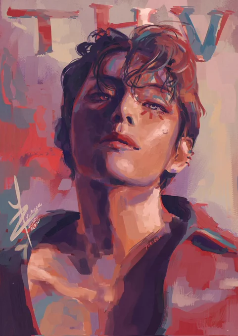 - CELINE BOY#kimtaehyung #taehyungfanart 