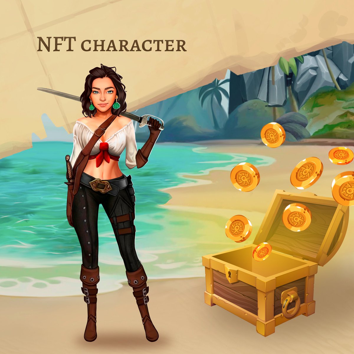🔷NFT-characters allows to earn bonus external tokens for opened chests, as a reward for mini-games or for participation in events.
🚀Playing NFT-character will require fewer experience points to gain the next level than a Free.

#NFT #NFTGame #P2E #gaming