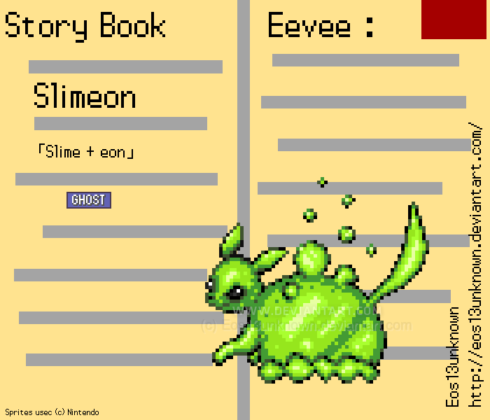 Eos13unknown's tweet photo. I made the "Story book Eevee" months ago, I wanted to give it better Evolutions. https://t.co/8gKeGRkhhr