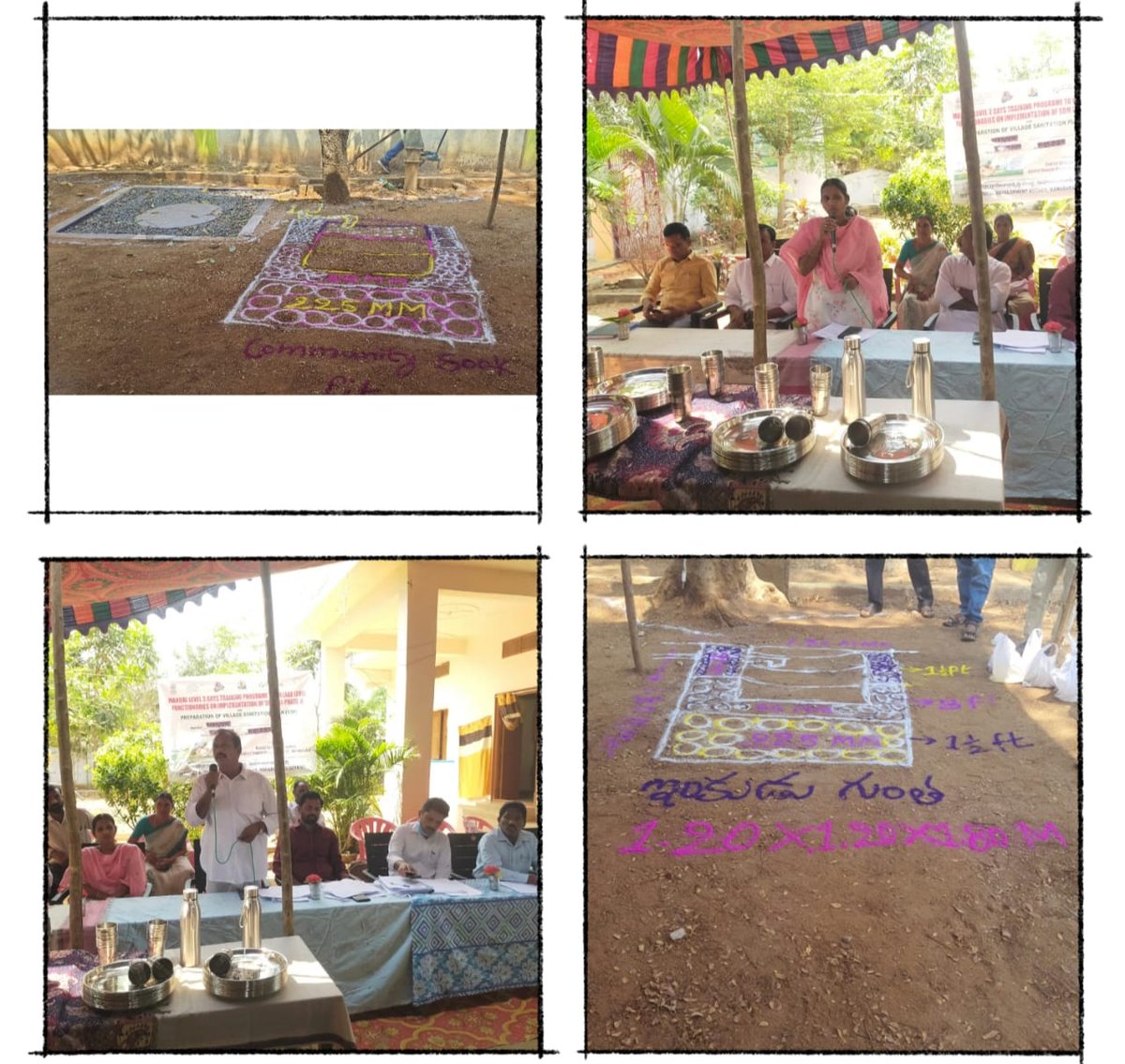 mpdo_dornakal's tweet photo. Implimentation of SBM(G), Phase-|| 3days Training program at Mpp Dornakal and, VSP prepartion at GP Chapla thanda (Modal GP) in Dornakal mandal. https://t.co/PTbkJ3S7D0
