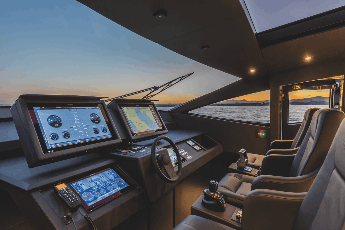 pershingyacht's tweet photo. Last ride of the day, letโs go!
Pershing 8X. The carbon fibre revolution.
#EngineeredToThrill
#TheDominantSpecies
#FerrettiGroup #KeepBuildingDreams #ProudToBeItalian ๐ฎ๐น #MadeInItaly
https://t.co/aHZYJwdR9p https://t.co/OWbx10Dz7y