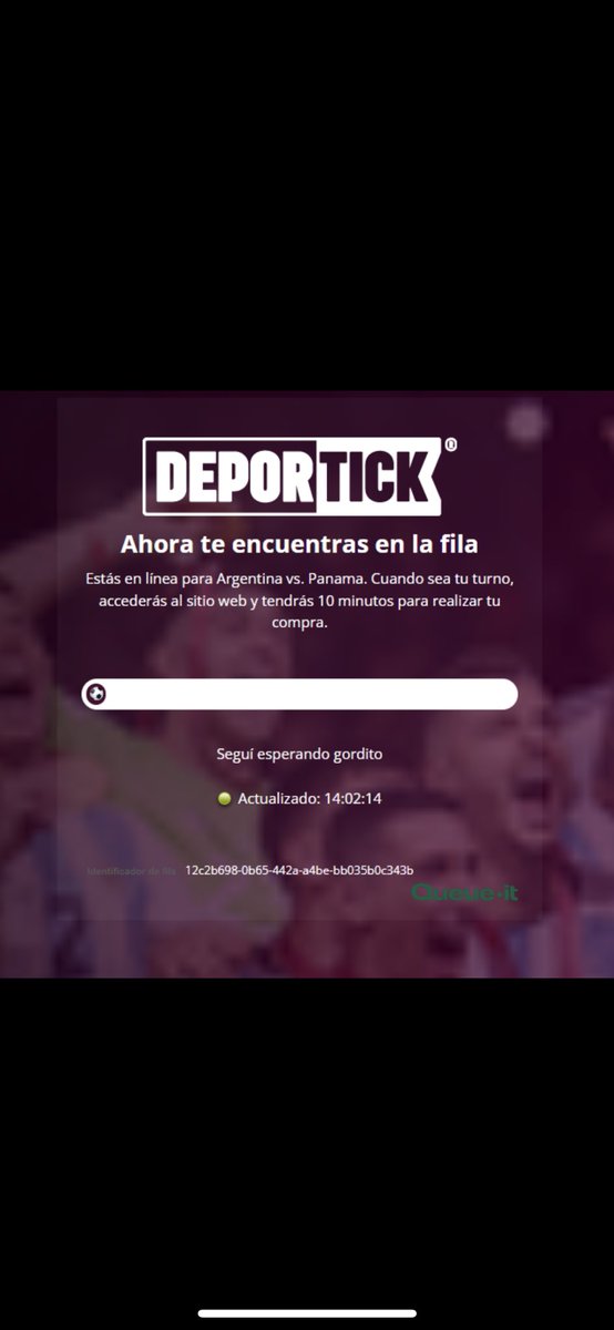 EzeZuleta9's tweet photo. Desde las 11 am para sacar entrada para la Scalonetaaaaaaaa 🥲 https://t.co/WcKwTWOsTe