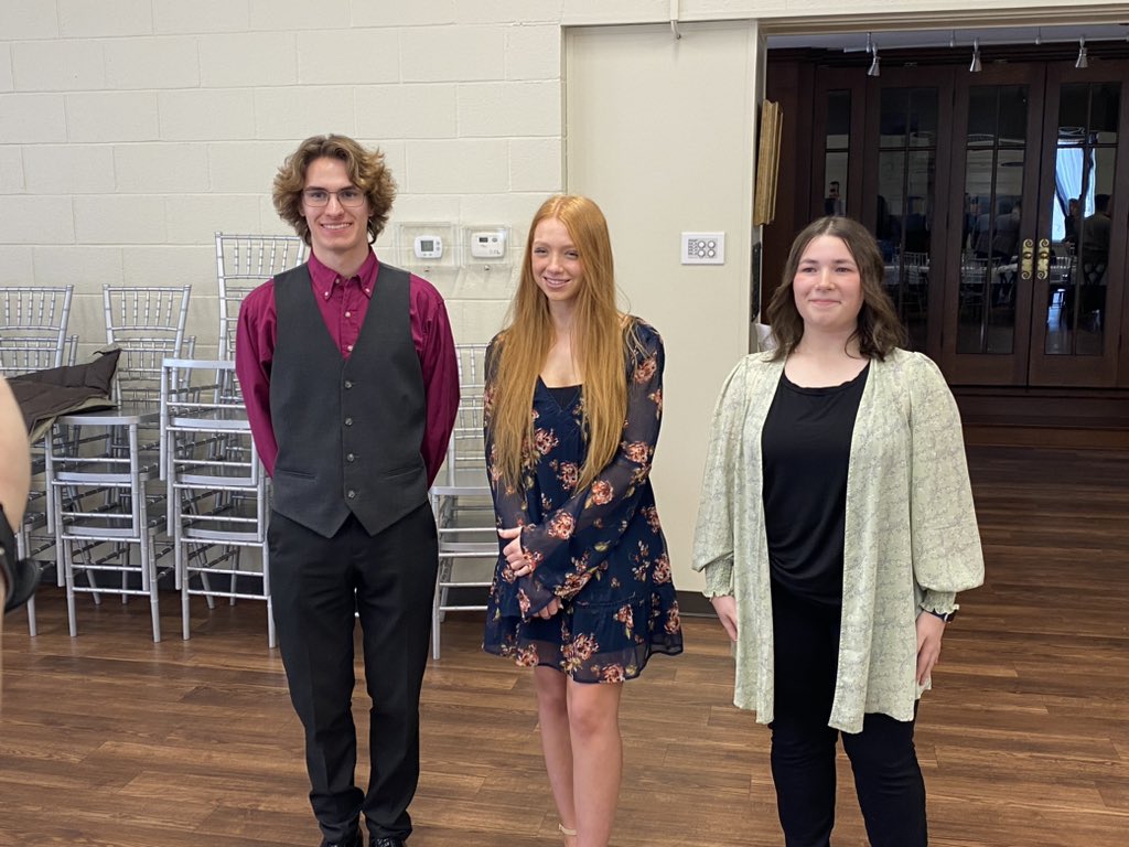 Our students did a fantastic job presenting to the Marion Noon Kiwanis group today!
