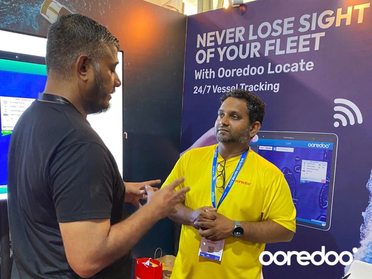 Ooredoo Maldives on Twitter "We are at the Maldives Marine Expo held at Hulhumale Central Park