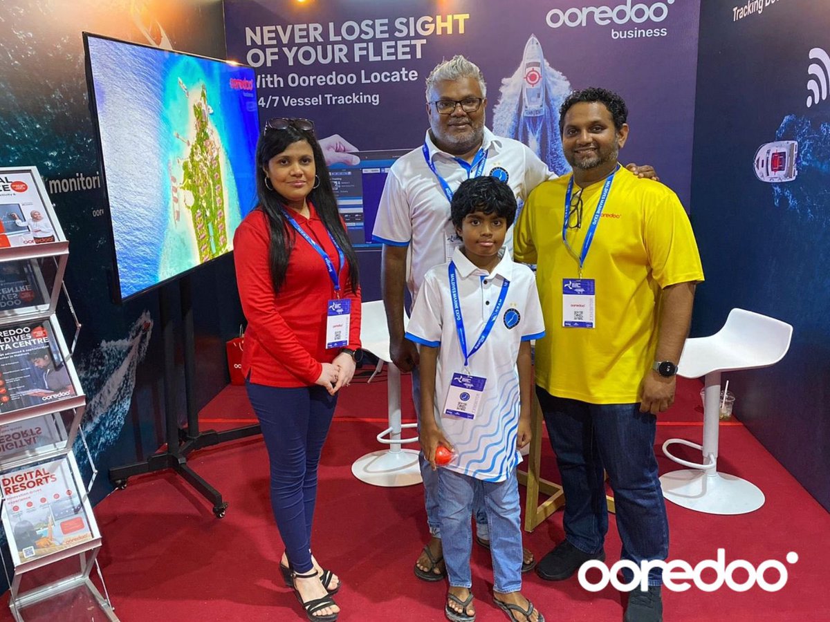 Ooredoo Maldives on Twitter "We are at the Maldives Marine Expo held at Hulhumale Central Park