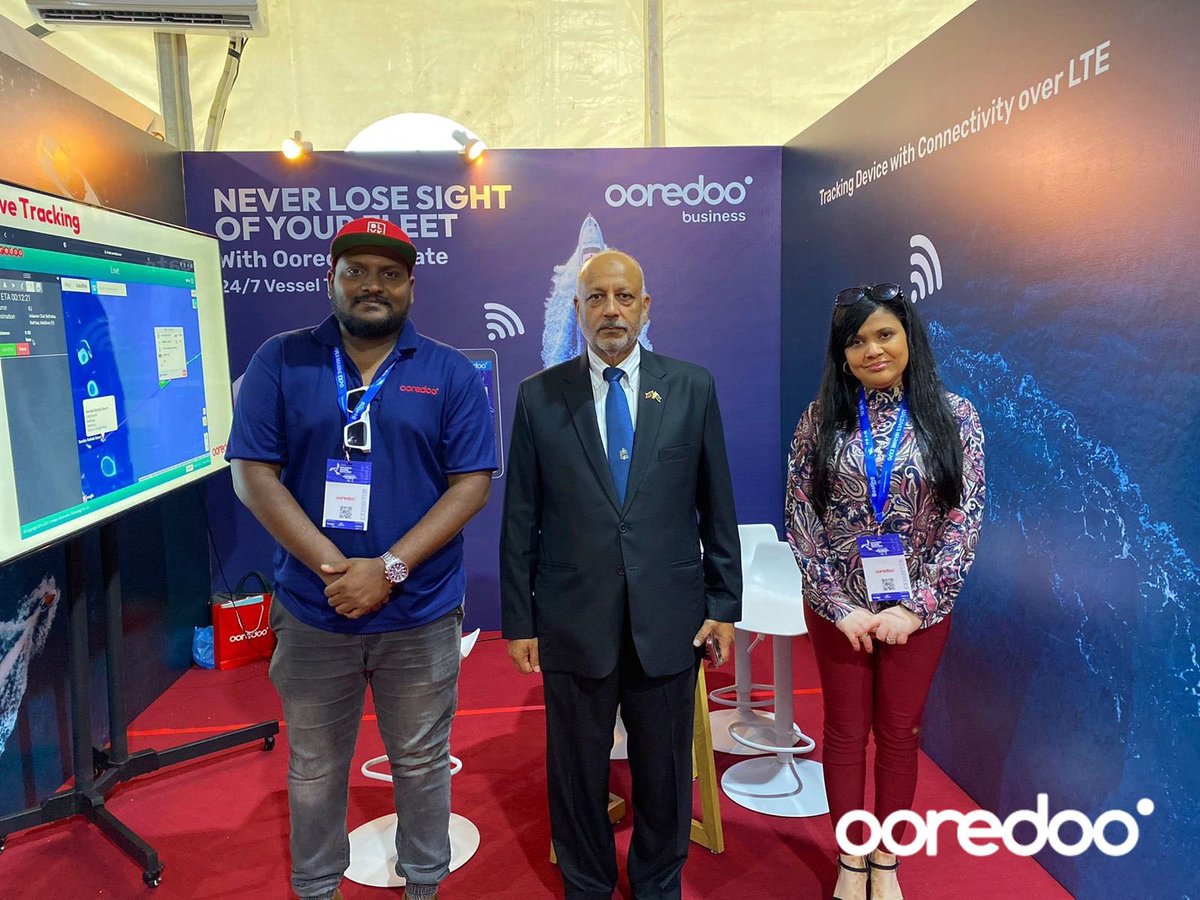 Ooredoo Maldives on Twitter "We are at the Maldives Marine Expo held at Hulhumale Central Park