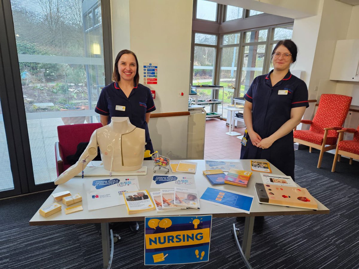 MarieCurieWM's tweet photo. From pharmacy to nursing, from fundraising to counselling there is a wide variety of roles that help our Hospice run #mariecuriecareersfair 🌼 https://t.co/ja9bOW7bFz