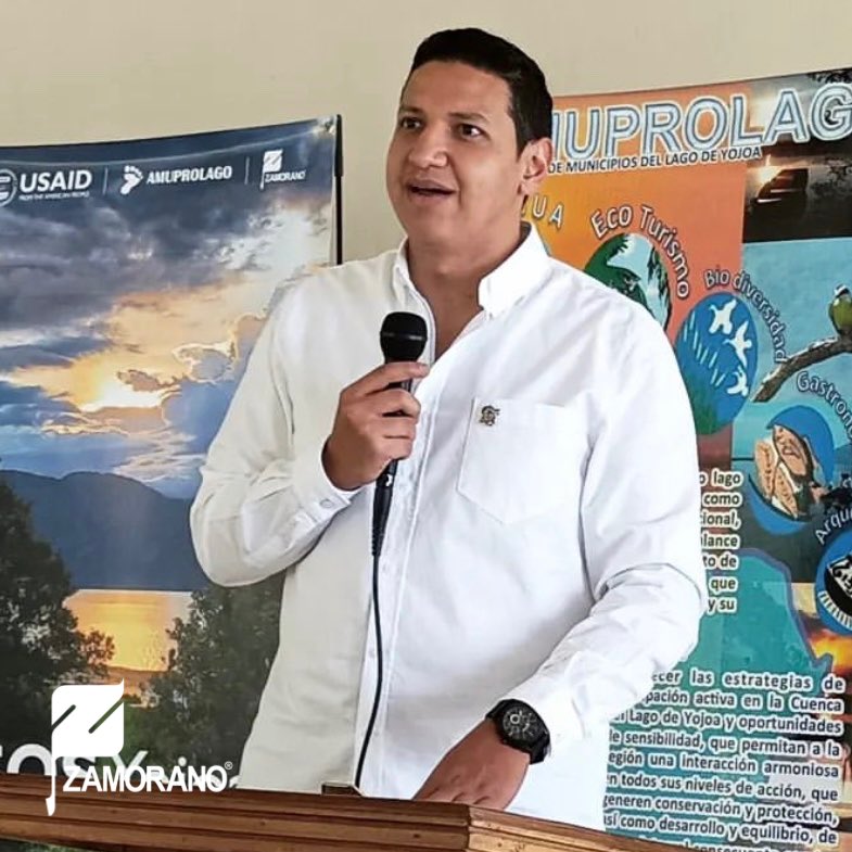 ZamoranoHN's tweet photo. Junto al Ministro @LuckyMedinaHN @sernaHN, @anammaiera Rectora interina de #Zamorano, lanzó hoy el proyecto #SOSYojoa, a través del cual Zamorano @USAIDHonduras y la Asociación de Municipios para la Protección del Lago Yojoa desarrollarán un plan de conservación y manejo del lago https://t.co/dxlCnvzaOB
