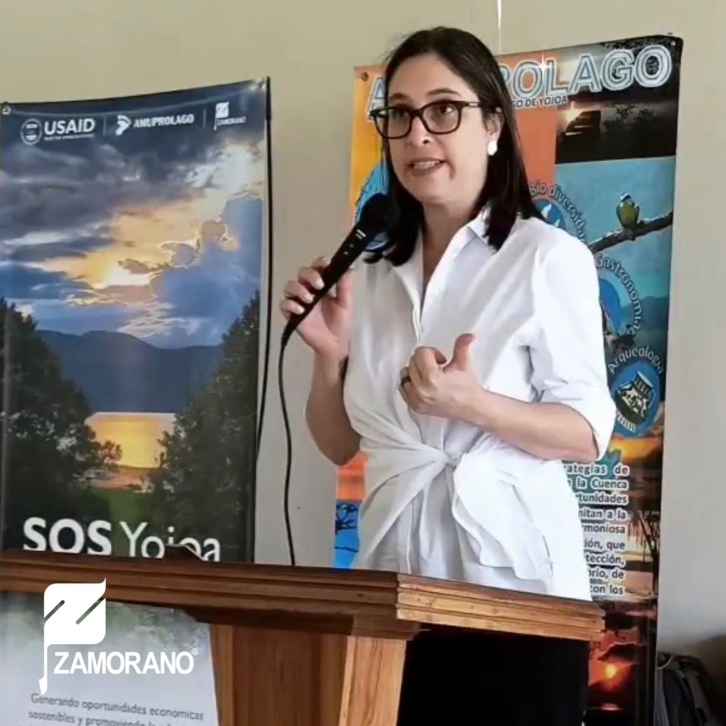 ZamoranoHN's tweet photo. Junto al Ministro @LuckyMedinaHN @sernaHN, @anammaiera Rectora interina de #Zamorano, lanzó hoy el proyecto #SOSYojoa, a través del cual Zamorano @USAIDHonduras y la Asociación de Municipios para la Protección del Lago Yojoa desarrollarán un plan de conservación y manejo del lago https://t.co/dxlCnvzaOB