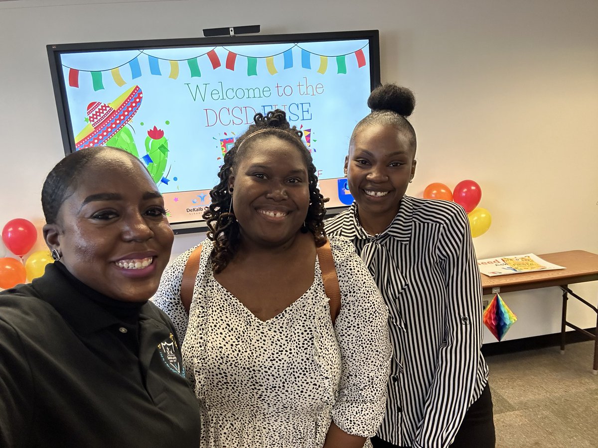 The FUSE 🔥 has been lit in #DSCDRegion4! So excited to have @Tiffany__Bunch, and three others from Region IV join FUSE Cohort III. #DCSDFuse3 @DeKalbSchoolsIT @DeKalbSchools #edtech #InstructionalTechnology #4Cs