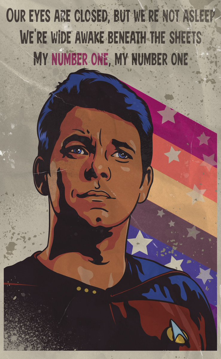 OliverKuhlmann1's tweet photo. #NumberOne #commanderriker #StarTrek #StarTrekTNG #retro #fanart #digitalart https://t.co/b3PTAlwZ4I