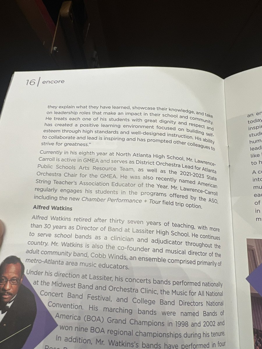 NAHS Orchestra (@nahsorchestra) on Twitter photo Such an honor to be featured on the Atlanta Symphony Orchestra program with such amazing educators. #apsarts <a href="/DrLisaHerring/">Dr. Lisa N. Herring</a> <a href="/APSNAWarriors/">North Atlanta High School</a> <a href="/erickson_sarah_/">Sarah Erickson</a> @sara_womack Such an honor to be featured on the Atlanta Symphony Orchestra program with such amazing educators. #apsarts <a href="/DrLisaHerring/">Dr. Lisa N. Herring</a> <a href="/APSNAWarriors/">North Atlanta High School</a> <a href="/erickson_sarah_/">Sarah Erickson</a> @sara_womack