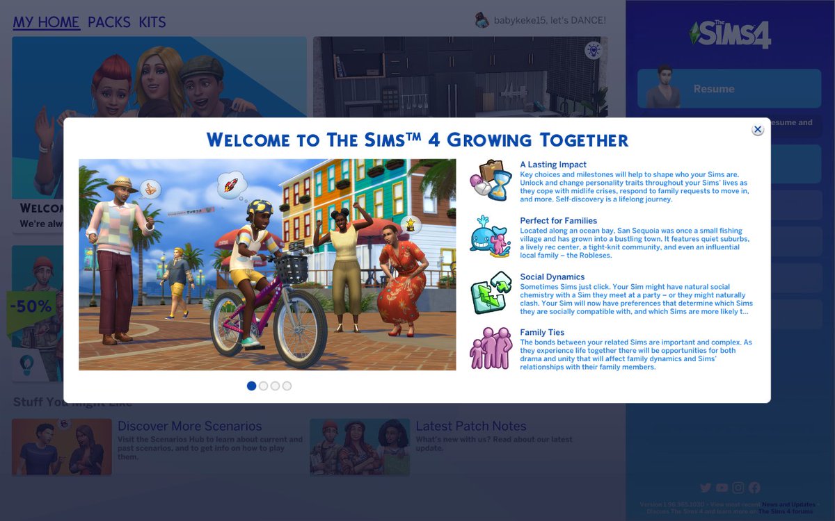 ESNSaki's tweet photo. YEEEEEEEEES bye guuys lol #TheSims4GrowingTogether https://t.co/xTXKHnqnY3