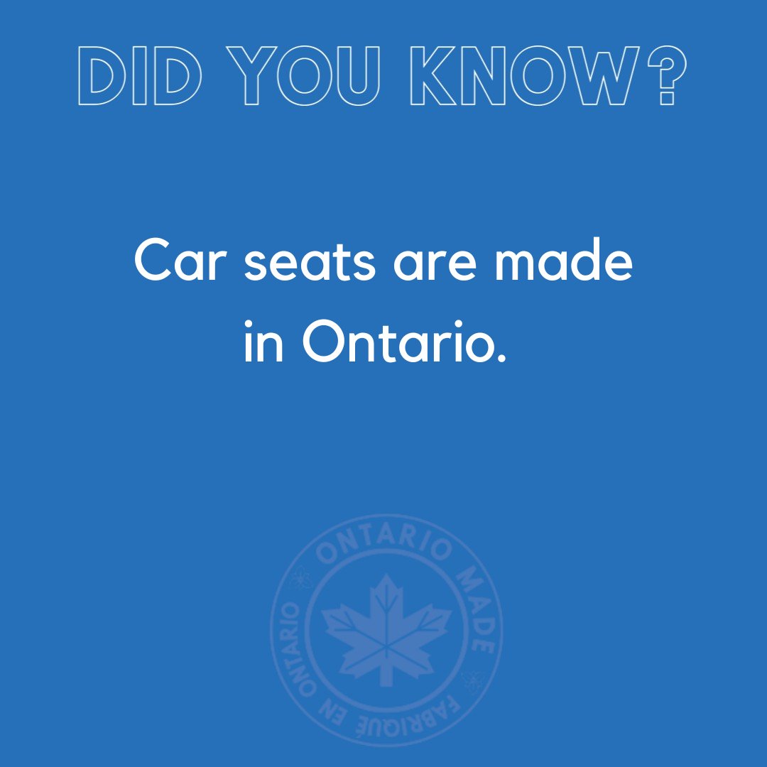 ontario_made's tweet photo. #DYK? @clekinc manufactures infant car seats, convertible car seats, and booster seats that combine safety with parent-friendly ease-of-use and modern style. These one-of-a-kind seats will keep your kids comfortable. Shop their products: https://t.co/Frgbq2irbW. #OntarioMade https://t.co/gIdUJpZDan