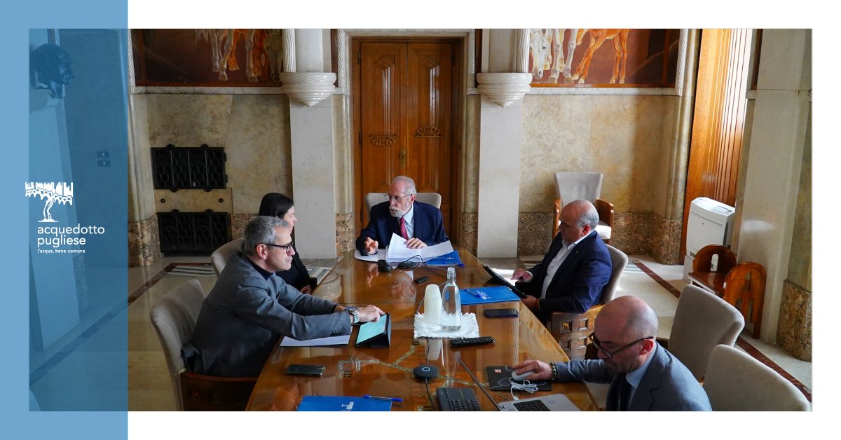AcquedottoP's tweet photo. #AQP avvia la realizzazione del più grande dissalatore ad osmosi inversa ad uso civile in Italia. Sorgerà a Taranto ed utilizzerà le sorgenti salmastre del fiume Tara. Il CdA ha approvato la gara, per circa 100mln € in parte su fondi del #PNRR ➡ https://t.co/mET0bbQAkp https://t.co/igYxQeUiGz