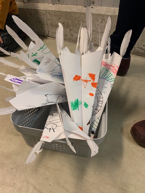 SCSVTPREK's tweet photo. Thank you @that_stem_guy for the great idea to make a paper airplane launcher. The children had so much fun watching their White Feather Fliers take off! #scslearns #cvsdvt https://t.co/4i9idYHeQF