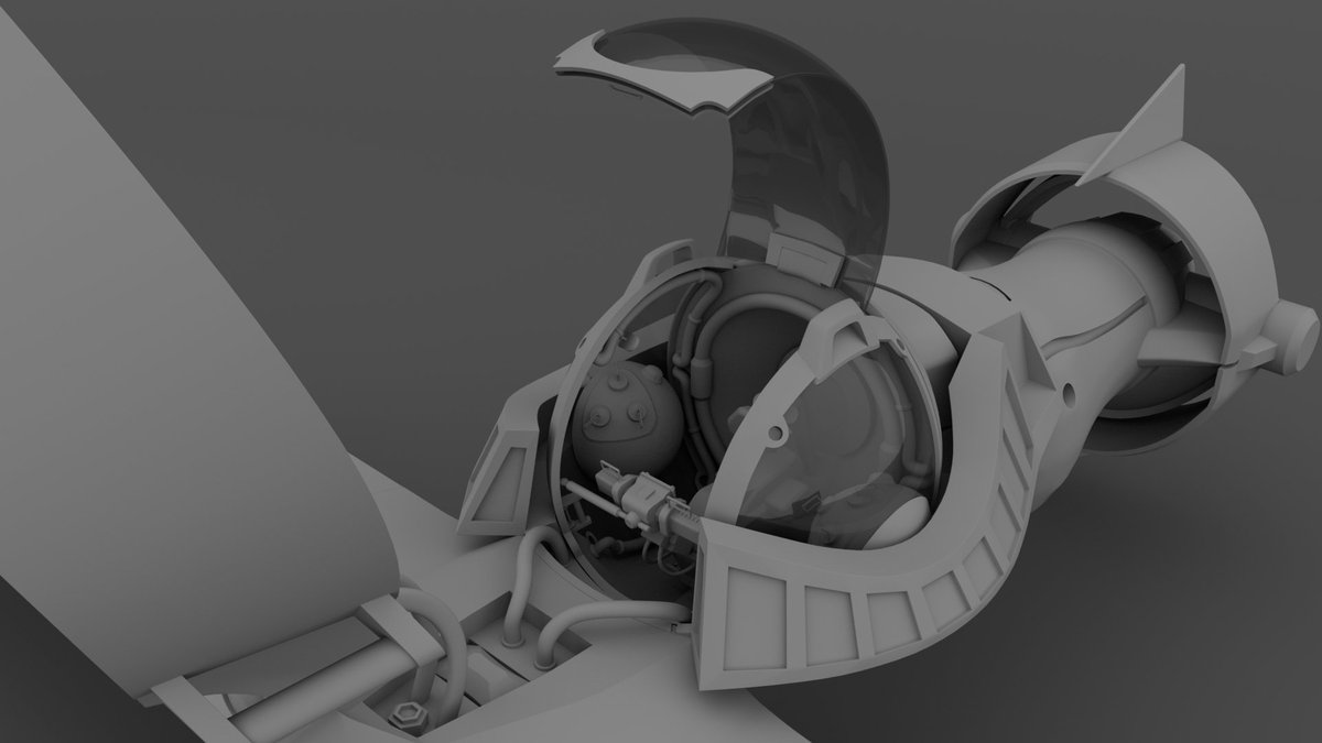 fogg133's tweet photo. Swordfish II modelled in Maya all hard-surface ready to be UV'd and animated. #AutodeskMaya #3D #3dmodeling #Maya #hardsurfacemodeling #hardsurface #CowboyBebop #spaceships #scifi https://t.co/Rzeb6mQvvF