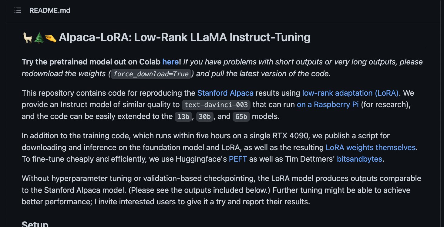 Ak on twitter alpaca lora code for reproducing the stanford alpaca
