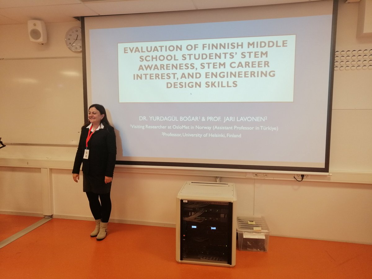 YurdagulBogar's tweet image. Today, I presented our study with Prof @jari_lavonen at #NERA2023. It is always great to work with him 🙏🙏 @OsloMet @EduSciHelsinki @helsinkiuni