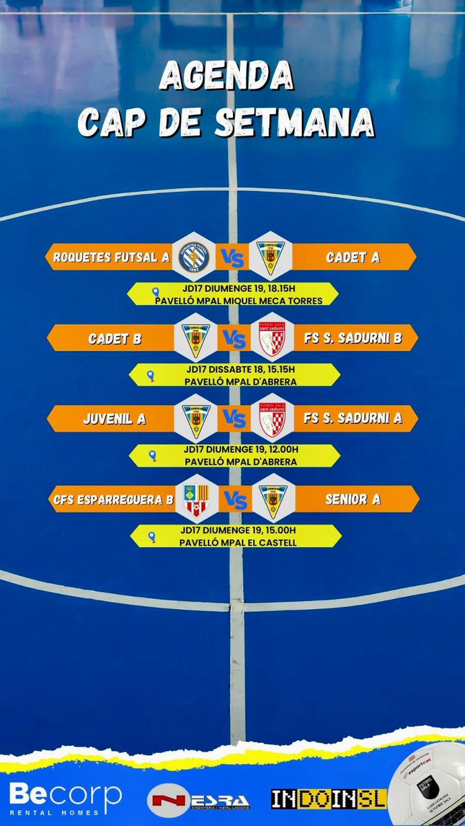 Agenda cap de setmana …
Lee más en : futsalabrera.cat/publication/15…