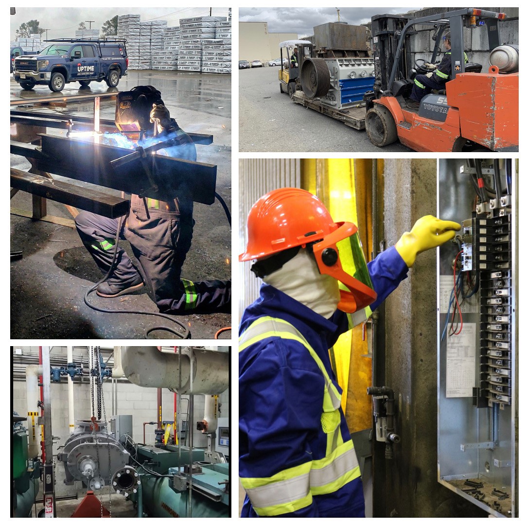 UptimeInd's tweet photo. Having multiple skilled trades in house allows Uptime’s customers to use one contractor for their many different requirements.  For projects with multiple scopes, our customers have one point of contact and for quick service calls they call one number to cover their needs. 🏭 https://t.co/x0OoHn2ybX