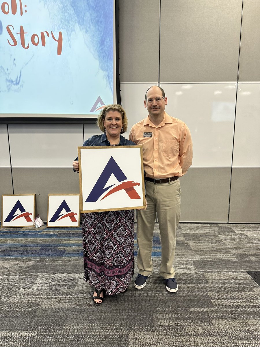 DanielSolizj's tweet photo. Congratulations to our leaders recognized by their peers at today’s AP Meeting for their excellence in telling the Allen ISD story! 🦅 @Allen_ISD https://t.co/zaNyfmT9B3