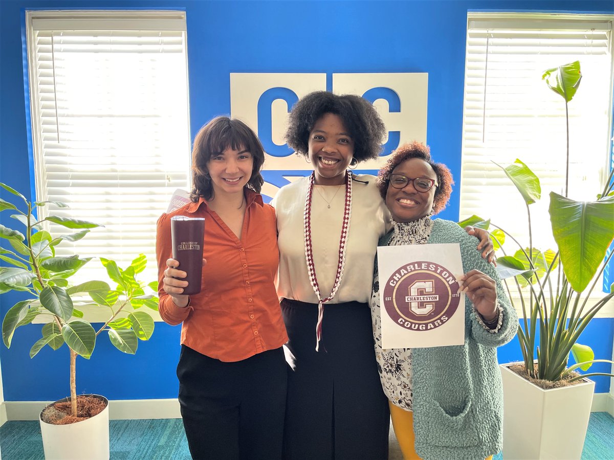 Go Cougars! We have 4 <a href="/CofC/">College of Charleston</a> alumni on staff &amp; our entire team is wishing the basketball team the best of luck against San Diego State. 🏀
We shares a history with the College of Charleston. The College’s visionary President, Ted Stern, was one of our three founders in 1974.