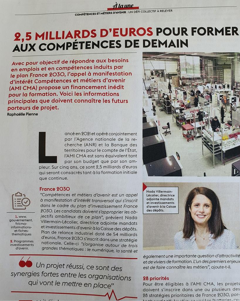 NadaVLeco's tweet photo. Compétences et #metiers d'avenir: un défi collectif titre @centreinffo Visite guidée aux futurs candidats de l'AMI #CMA dans #inffoFormation https://t.co/R6ZhPFyxZi avec @NathalieBcoulet @VandardOlivier @senechal_benoit  @SGPI_avenir @BanqueDesTerr @caissedesdepots #formation https://t.co/Ilg4MAOz3R
