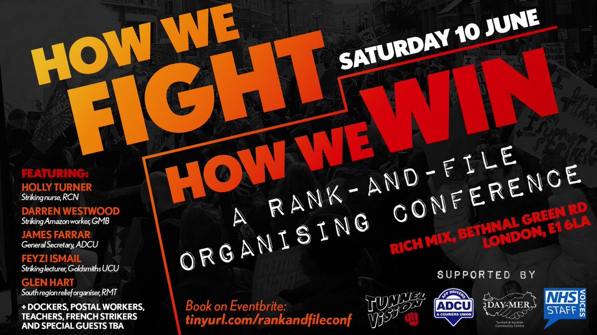 Our branch is supporting this excellent rank & file initiative and we will be sending delegates. The conference is open to all trade unionists, so see you there!